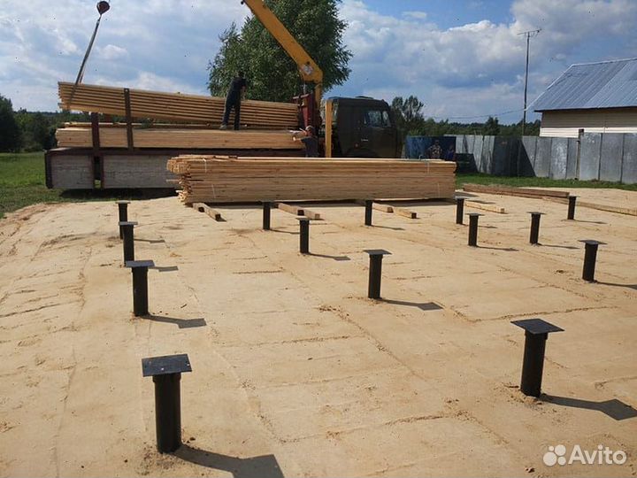 Винтовые сваи от производителя с монтажом под ключ