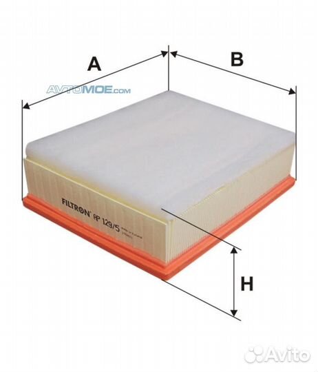 Фильтр воздушный AP1295 filtron