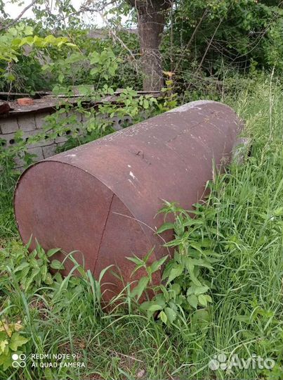 Бочка металлическая