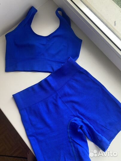 Костюм в рубчик