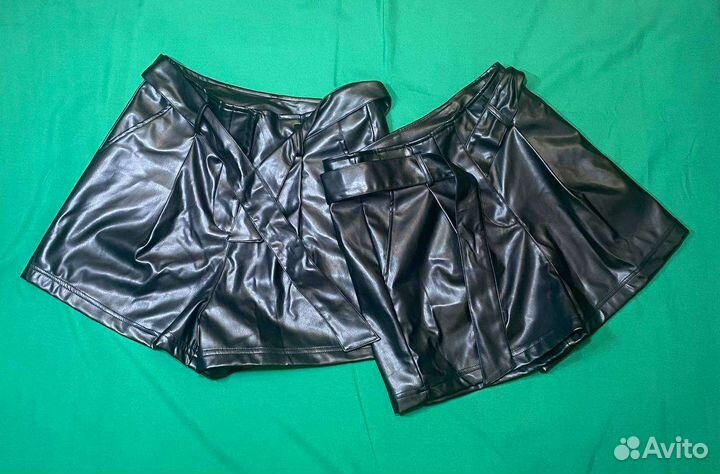 Кожаные шорты