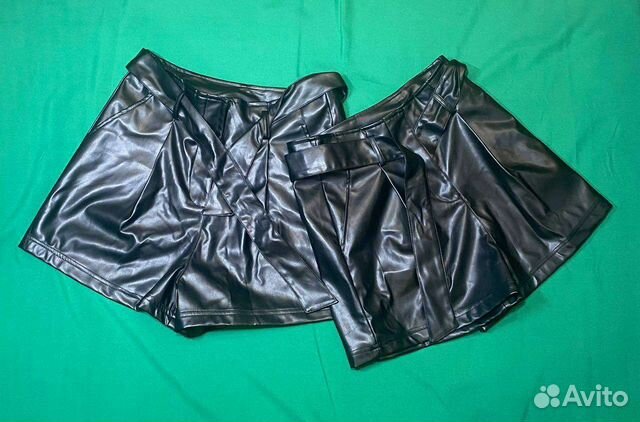 Кожаные шорты