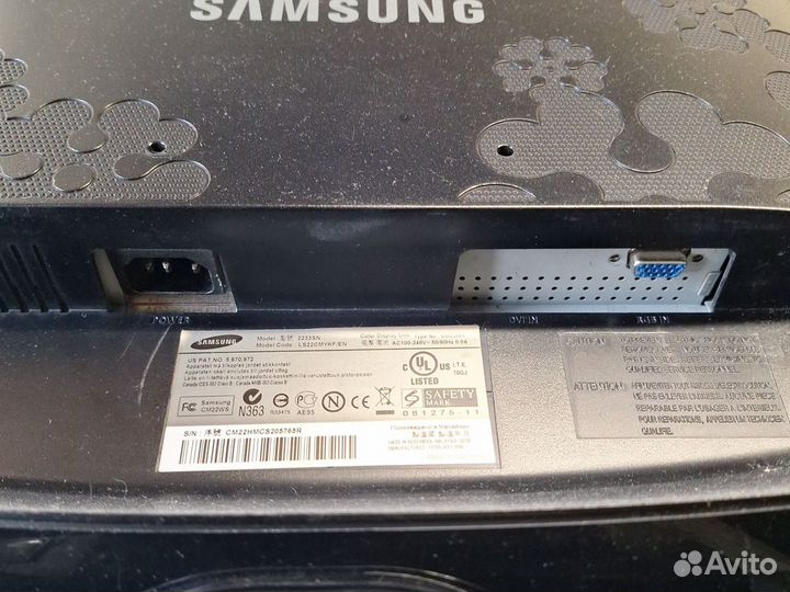 Монитор Samsung 21,5 дюйма