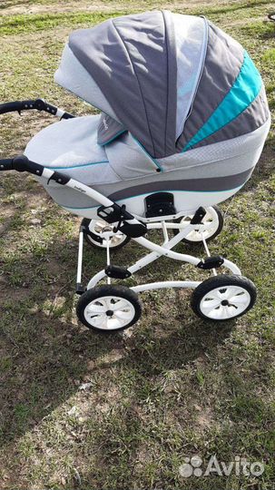 Коляска 2 в 1 индиго