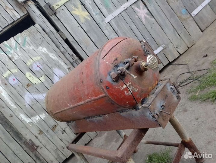 Печка буржуйка в гараж