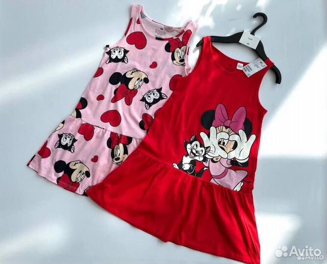 Платья Минни h&m 122 128
