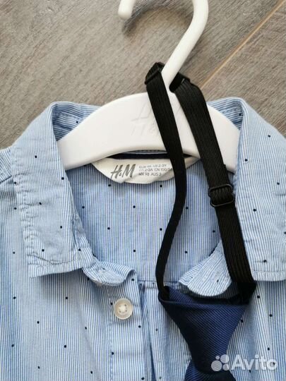 Рубашка с галстуком для мальчика H&M