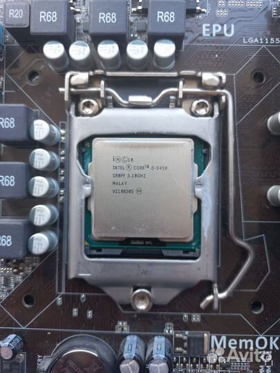 Комплект мать проц память