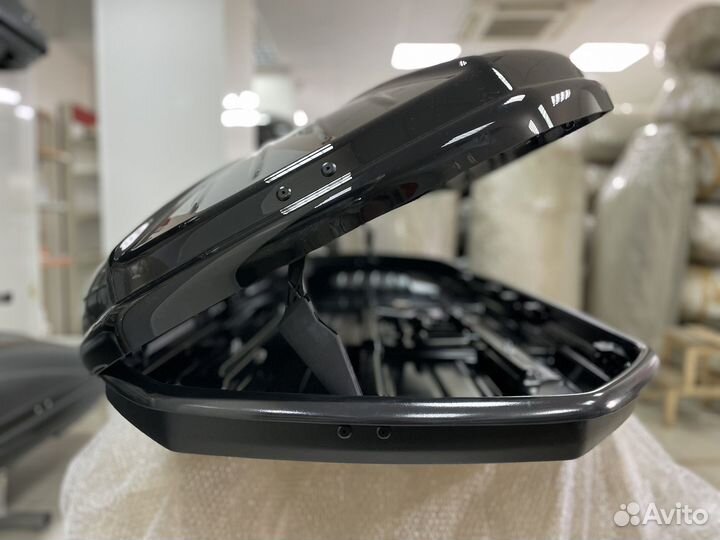 Автобокс Voyage X 500л 218см цвет Черный глянец