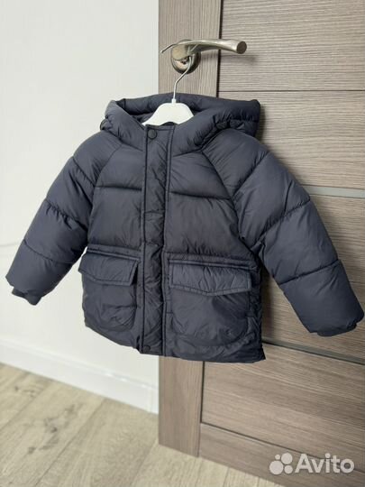 Детский пуховик zara 92