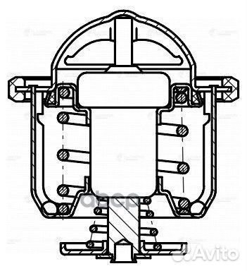 Термостат для а м lifan solano (10) x50 (15)