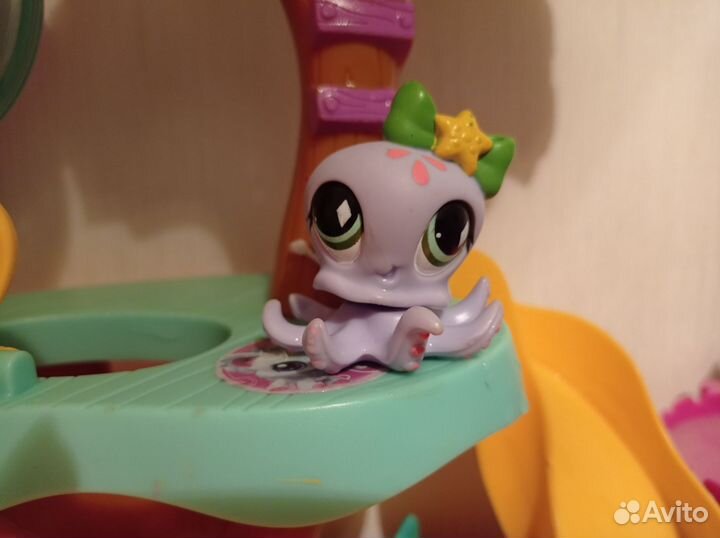 Littlest Pet Shop, дом на дереве с питомцами