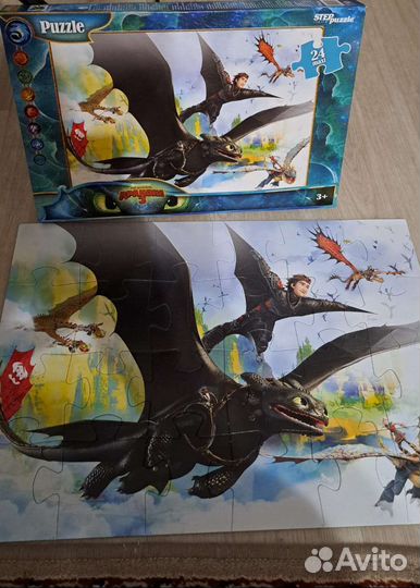 Макси пазлы комплектом