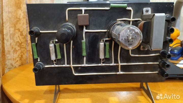 Усилитель нч учебный с лампами 6п3с