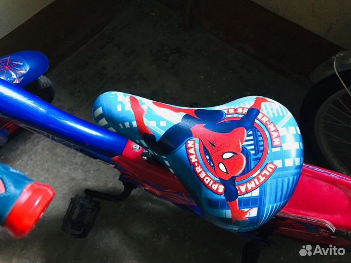 Велосипед детский 16 дюймов Человек-паук