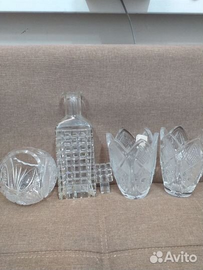 Посуда хрустальный СССР