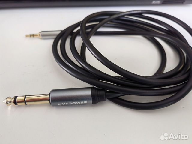 Новый инструментальный стерео кабель 6.3-3.5
