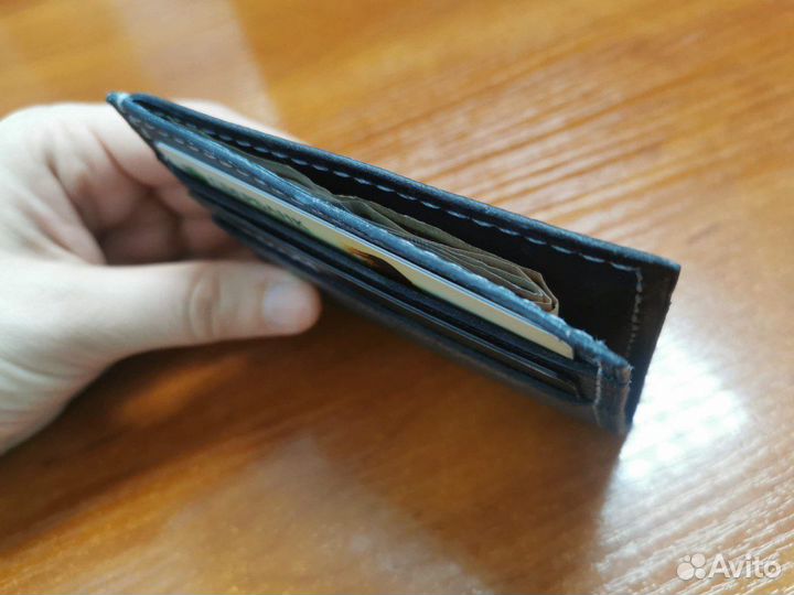 Картхолдер кожаный