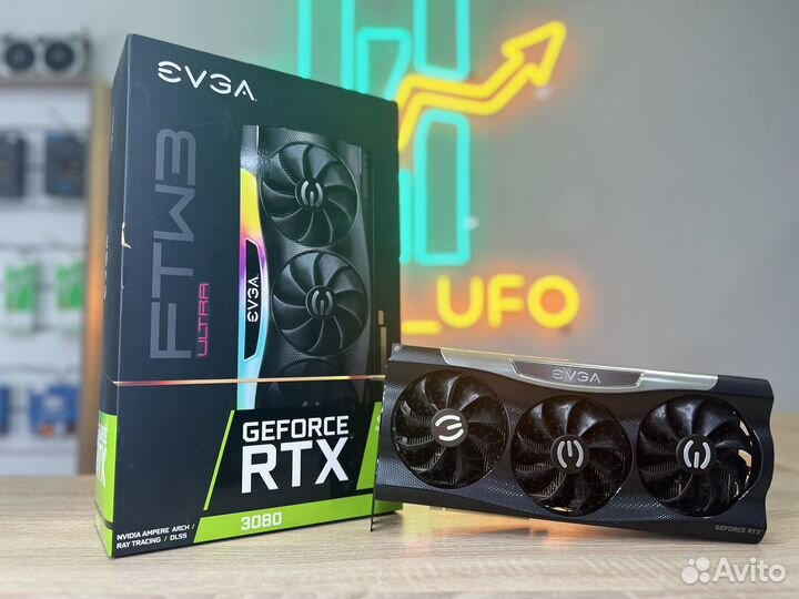 Видеокарта evga GeForce RTX 3080 FTW3 ultra gaming