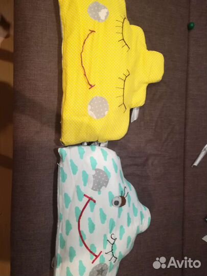 Бортики в детскую кроватку