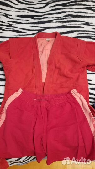 Кимоно красное и синее размер 50