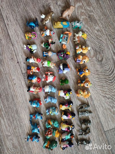 Игрушки из киндера 90х пакетом