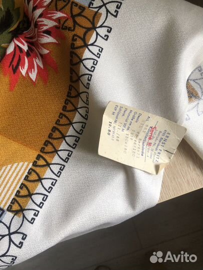 Скатерть новая, гдр, Георгины, текстиль, 130х160