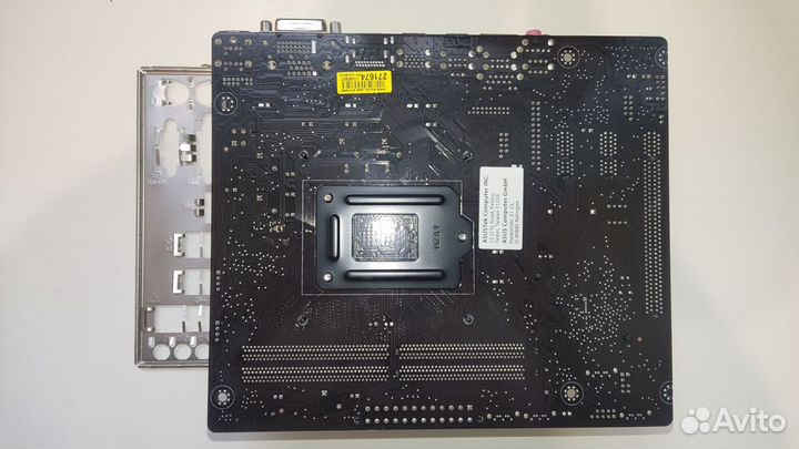 Asus H110M-R + Intel Core i5-7400 + кулер CPU