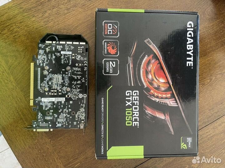 Gigabyte GeForce GTX 1050 2GB 2гб GTX1050 GT1050