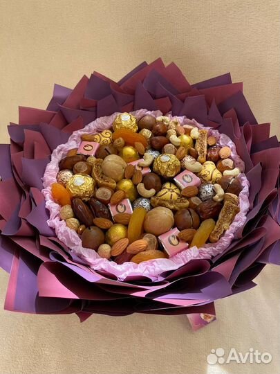 Вкусные съедобные букеты