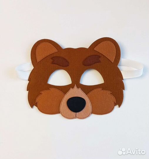 Маска Медведь