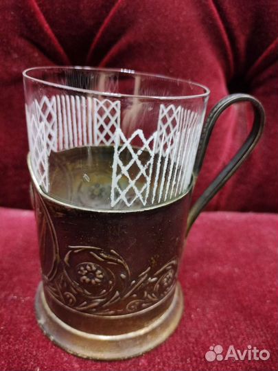 Подстаканник Первый Спутник СССР