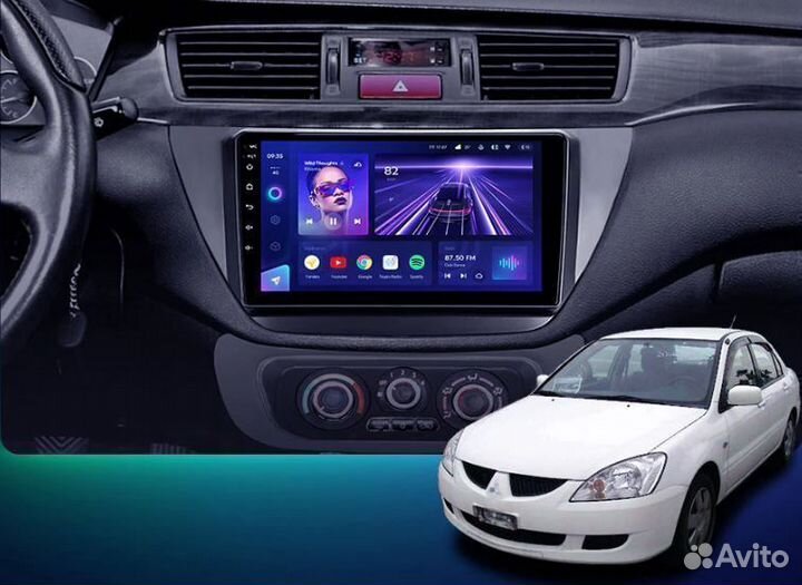 Lancer 9 магнитола android Teyes CC3 6/128