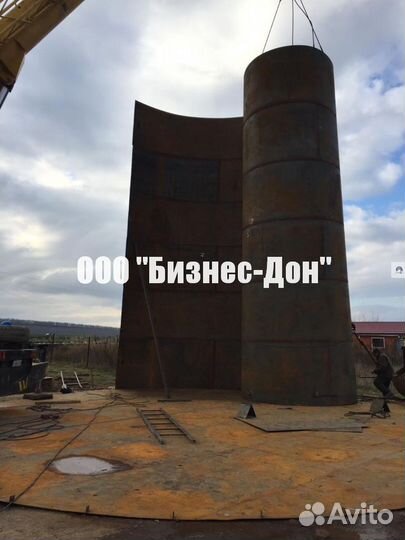 Изготовление резервуаров вертикальных, горизонталь