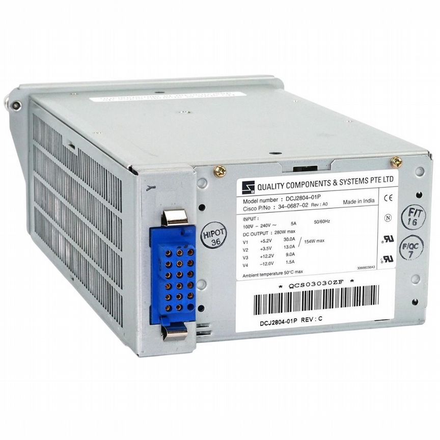 [DCJ2804-01P] Блок Питания Cisco Dcj2804-01p 280w