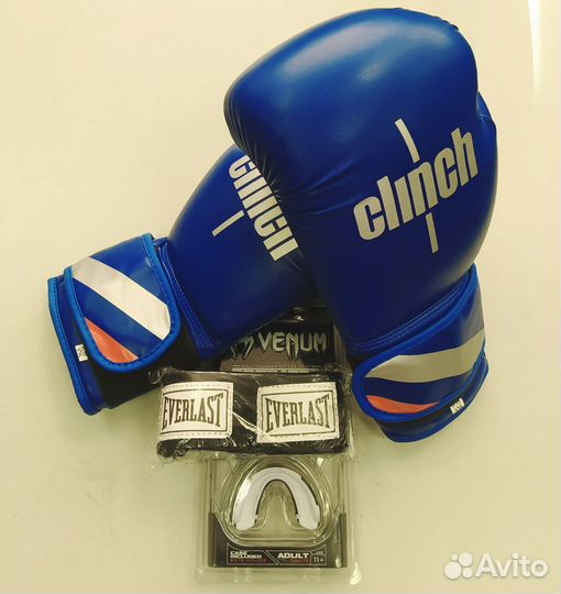 Боксерские перчатки Clinch12oz, 14oz