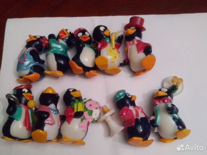 Пингвины в баре/бегемоты киндер 90-е оригинал