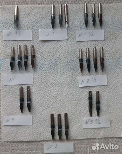 Перья чертёжные/плакатные СССР