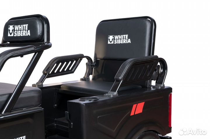 Электроскутер white siberia sibtrike MAX 2000W