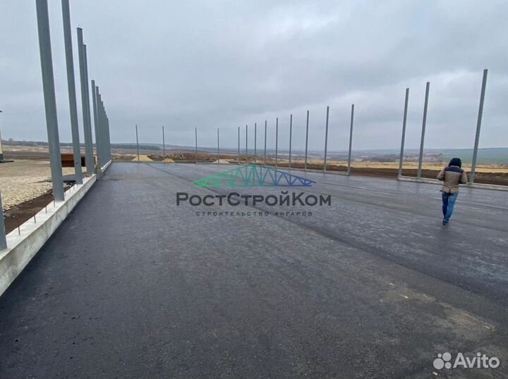 Строительство ангаров зернохранилищ складов