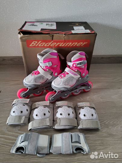 Роликовые коньки детские раздвижные 28-32