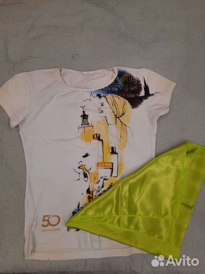 Футболка женская Оriflame, юбилейная 50 лет