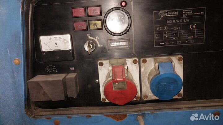 Продам дизельный генератор GenSet MG 8/6 S-LW