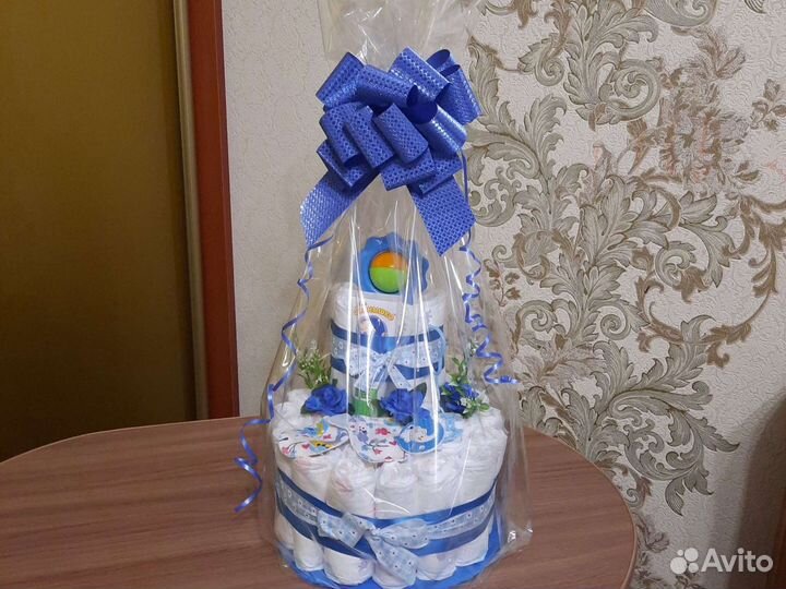 Торт из памперсов