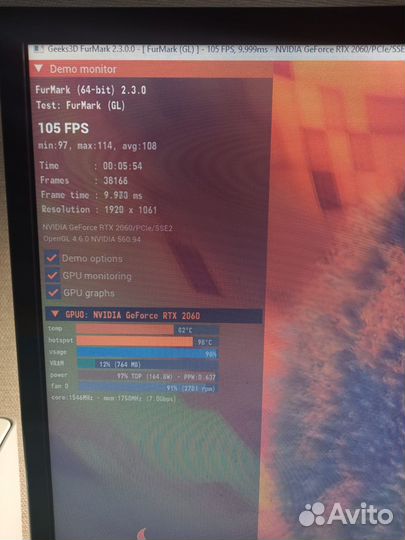 Видеокарта Gigabyte RTX2060 Micron