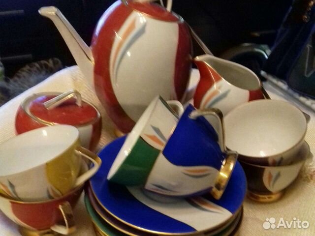 Кофейный сервиз,bremer & schmidt гдр,60е гг