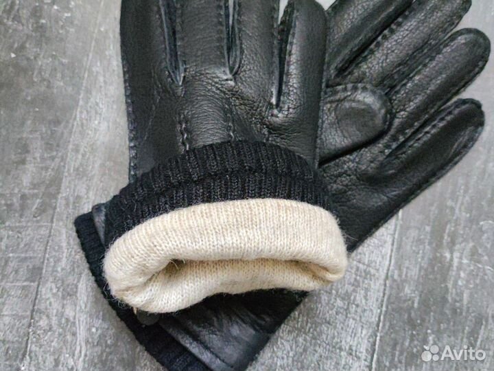 Мужские кожаные перчатки