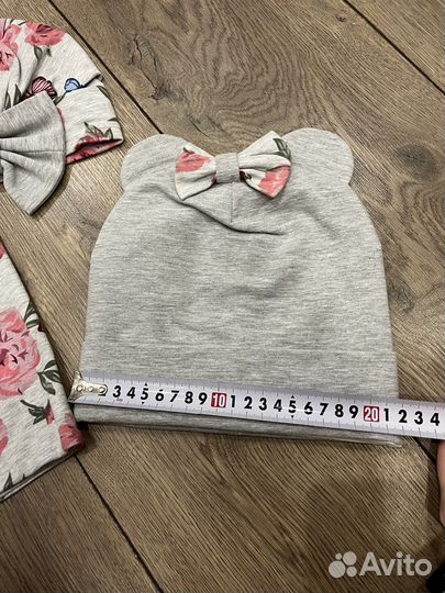 Комплект шапка, тюрбан и снуд для девочки