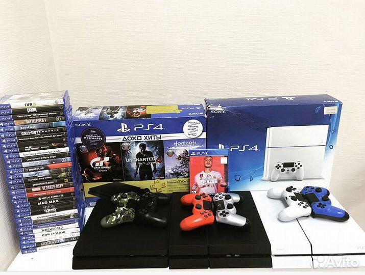 PS4, PS4 slim,PS4 Pro+700 игр,гарантия,рассрочка
