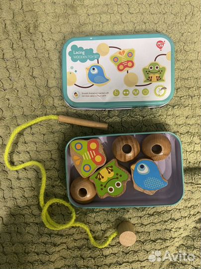 Развивающие деревянные игрушки пакетом